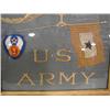 Image 3 : FRAMED U.S. WORLD WAR 2 MILITARY SILK