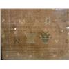 Image 5 : 1822 FRAMED NEEDLEPOINT SAMPLER