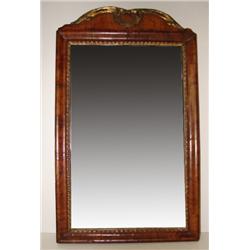 PERIOD QUEEN ANNE COURTING MIRROR
