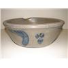 Image 3 : BLUE DECORATED STONEWARE BOWL