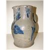 Image 1 : BLUE DECORATED STONEWARE CROCK PITCHER