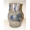 Image 2 : BLUE DECORATED STONEWARE CROCK PITCHER