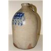 Image 1 : BLUE DECORATED STONEWARE JUG