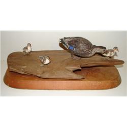 MALLARD DUCK CARVING