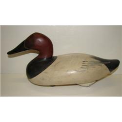 CHARLES JOINER CANVASBACK DECOY