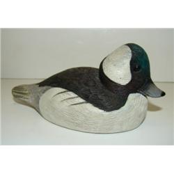 DECORATIVE BUFFLEHEAD CARVING