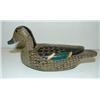 Image 1 : MINIATURE BLACK DUCK DECOY