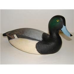 1940S WARD BROS., BLUEBILL DRAKE DECOY