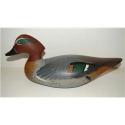 GREEN WINGED TEAL DECOY