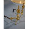 Image 3 : PAIR OF PERIOD CHIPPENDALE ANDIRONS