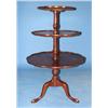 Image 1 : CHIPPENDALE STYLE MAHOGANY TIER TABLE