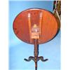Image 3 : MAHOGANY TILT TOP TABLE