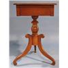 Image 1 : WALNUT SINGLE DRAWER SEWING STAND