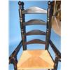Image 3 : NEW ENGLAND LADDER BACK ARM CHAIR