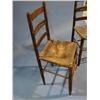 Image 4 : PAIR OF LADDER BACK CHAIRS