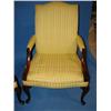 Image 3 : PAIR OF QUEEN ANNE STYLE ARM CHAIRS