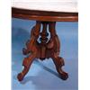 Image 3 : VICTORIAN WALNUT MARBLE TOP TABLE