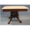 Image 1 : VICTORIAN EASTLAKE WALNUT MARBLE TOP CO