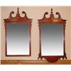 Image 1 : PAIR OF MAHOGANY CHIPPENDALE STYLE WALL
