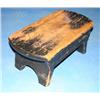 Image 2 : PRIMITIVE BLACK PAINTED SOFTWOOD FOOT S