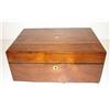 Image 1 : ANTIQUE ROSEWOOD DOCUMENT BOX