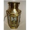 Image 1 : ANTIQUE BRASS SHIP’S LANTERN