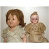 Image 2 : TWO ANTIQUE COMPOSITION DOLLS