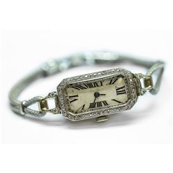 Art Deco Diamond Wristwatch