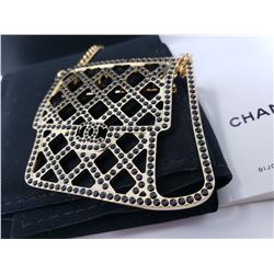 Chanel Rhinestone Brooch