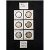 Image 2 : 6 Silver Canadian Dollars: 1939,1962,1962,1964,1965,1965