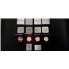 Image 2 : 4 Silver Canadian Royal Mint Coins 1986,87,89,90 in cases