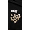 Image 1 : 15 Silver 50? many different dates Canadian coins