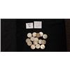 Image 1 : 15 Silver 50? many different dates Canadian coins