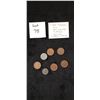 Image 1 : 7 Nazi German coins 2-1937 2p, 2-1938 2p, 2-1939 2p, 1940 5p, 1941 1p (pfenning)