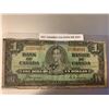 Image 1 : Canadian one dollar bill 1937
