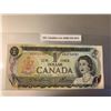 Image 1 : Canadian one dollar bill 1973