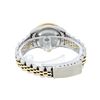 Image 9 : Rolex Ladies Quickset 2 Tone Champagne Channel Diamond Datejust Wristwatch