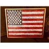 Image 3 : Samir Sammoun "FREEDOM" homage to Johns, mini Flag