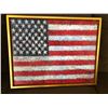 Image 4 : Samir Sammoun "FREEDOM" homage to Johns, mini Flag