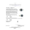 Image 5 : 2.64 ctw Sapphire and Diamond Ring - 18KT White Gold