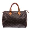 Image 1 : Louis Vuitton Monogram Canvas Leather Speedy 30 cm Bag