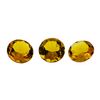 Image 1 : 12.10 ctw.Natural Round Cut Citrine Quartz Parcel of Three