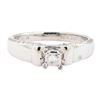Image 2 : 0.25 ctw Diamond Ring - 10KT White Gold