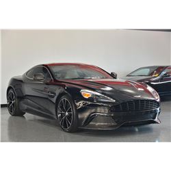 2014 Black Aston Martin Vanquish Coupe