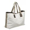 Image 3 : Gucci White Metallic Olive Green Straw Shopper Tote Bag