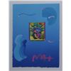 Image 2 : Peter Max- Original Mixed Media "Liberty Head"