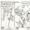 Image 2 : Bizarro! "Missing" is a Framed Original Pen & Ink Drawing by Dan Piraro, Hand Signed by the Artist w