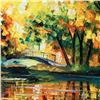 Image 2 : Leonid Afremov (1955-2019) "To Walk Alone" Limited Edition Giclee on Canvas, Numbered and Signed. Th