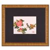 Image 1 : Caroline Young, "Peaceful Morning II" Framed Original Gouache Painting on Mother of Pearl Paper, Han