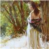 Image 2 : Vidan, "In The Light" Limited Edition on Canvas, Numbered and Hand Signed with Certificate.